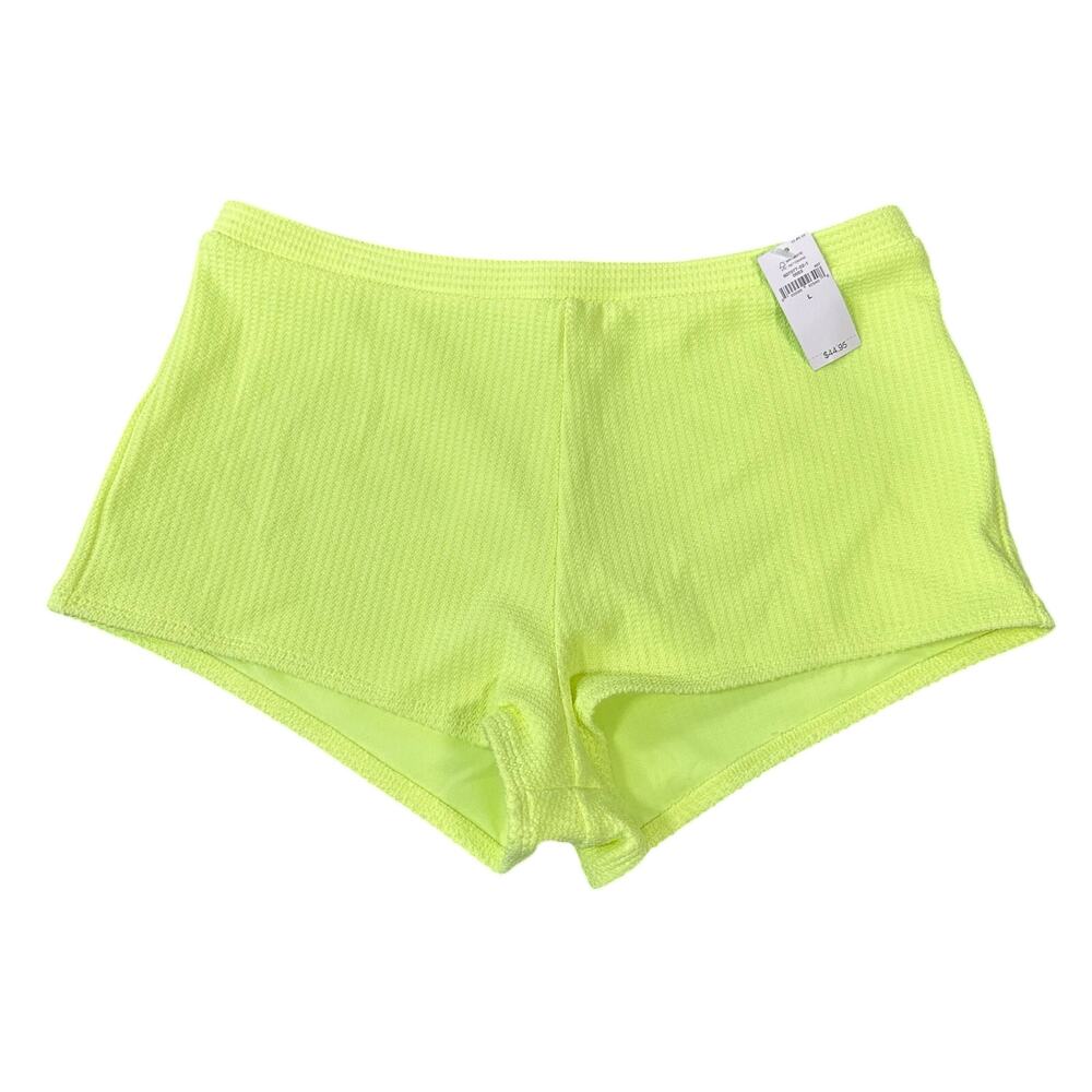 Gap Women's Yellow Green Shorts Size L